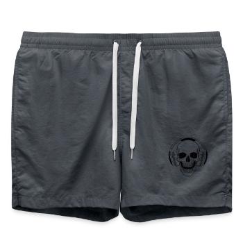 Crâne - Short de bain - charbon - Devant - AI Model Male 185 light (185cm)