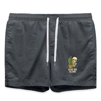 Feuille-moi seul - Short de bain - charbon - Devant - AI Model Male 185 light (185cm)