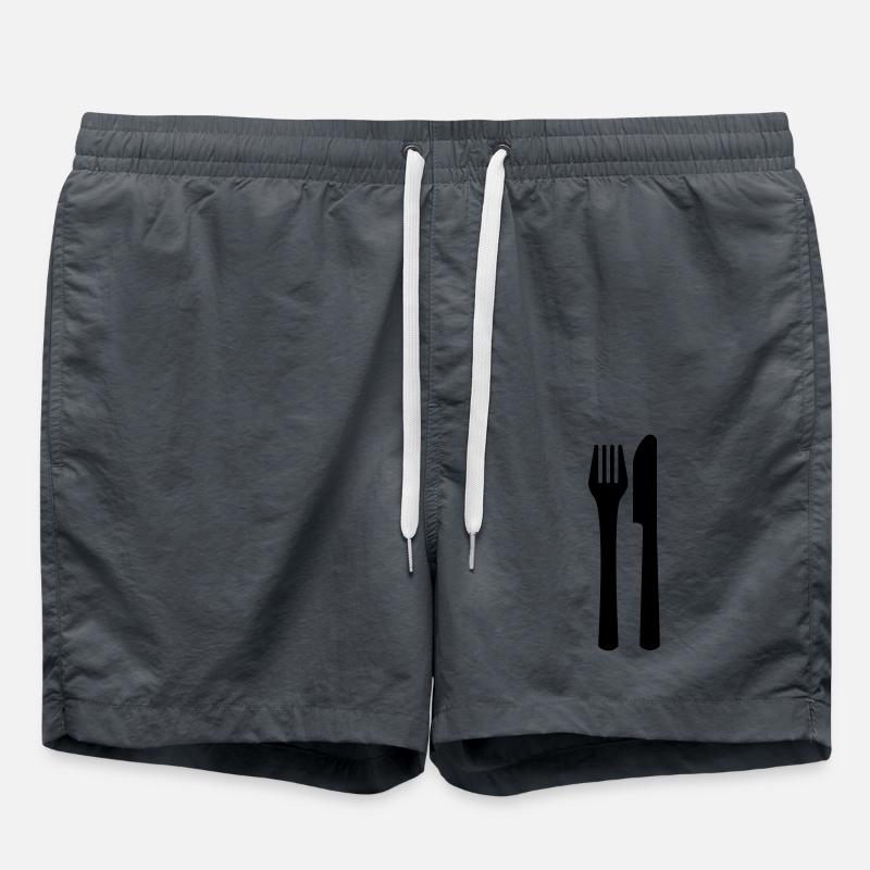 cutlery - Swim Trunks - anthracite