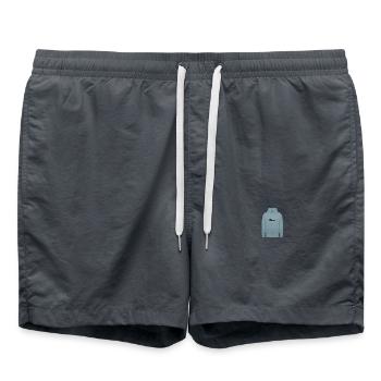 Paris Hoodie - Swim Trunks - anthracite - Front - AI Model Male 185 light (185cm)