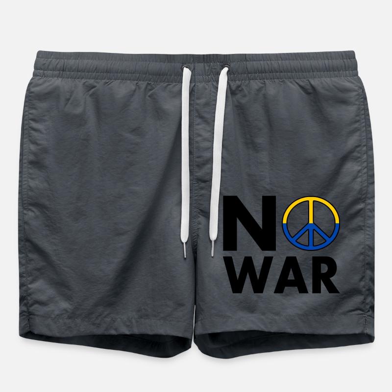 No war - Swim Trunks - anthracite