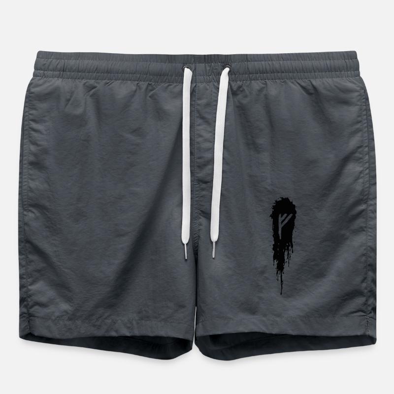 Fehu - Short de bain - charbon