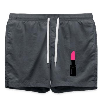 lipstick - Badeshorts - Anthrazit - Vorne - AI Model Male 185 light (185cm)