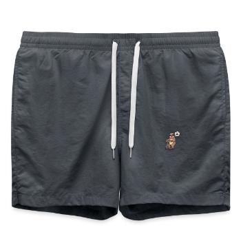 SCOOTER PARESSEUX SPEED DEMON - Short de bain - charbon - Devant - AI Model Male 185 light (185cm)
