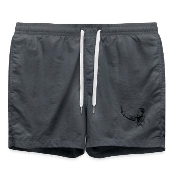 Martin Luther King Tag - Badeshorts - Anthrazit - Vorne - AI Model Male 185 light (185cm)
