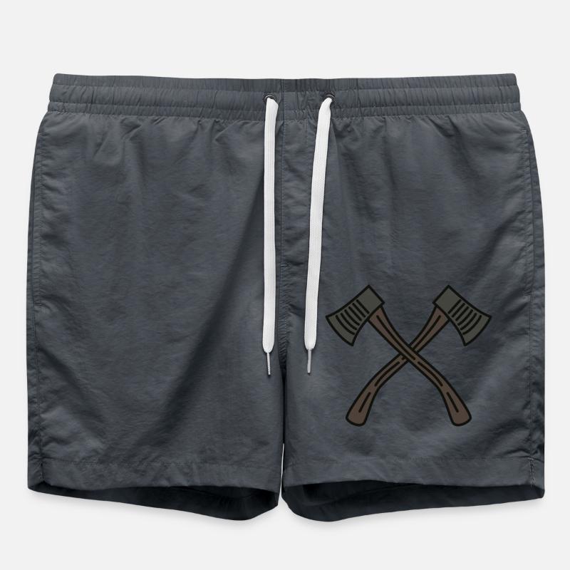 Axe - Swim Trunks - anthracite