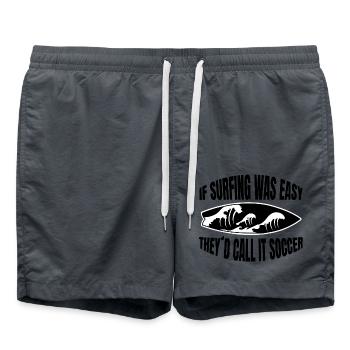 Surfer Surfer Planche de surf Moniteur de surf - Short de bain - charbon - Devant - AI Model Male 185 light (185cm)