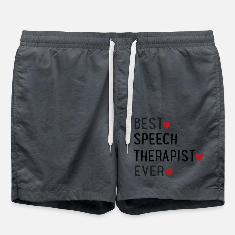 Speech therapist - Swim Trunks - anthracite