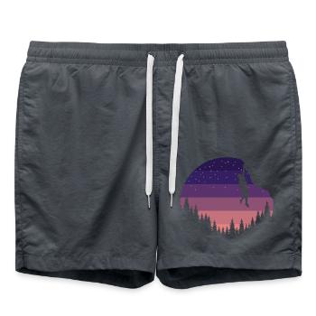 Klettern Klettern auf einem Felsen - Badeshorts - Anthrazit - Vorne - AI Model Male 185 light (185cm)