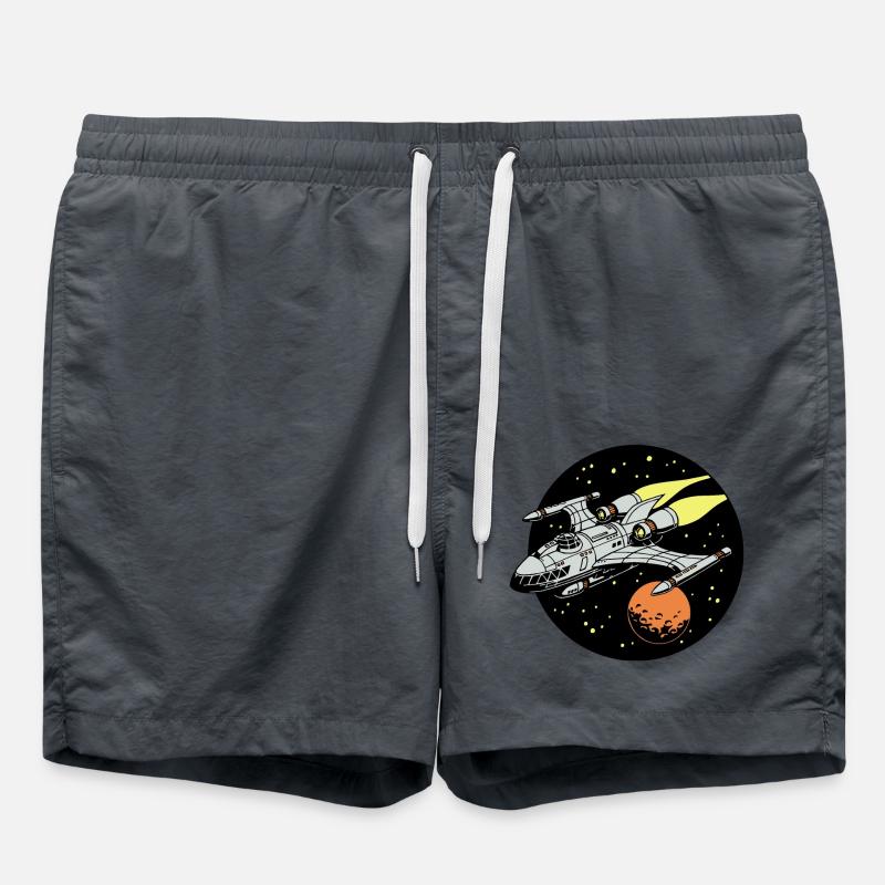 Spaceship - Swim Trunks - anthracite