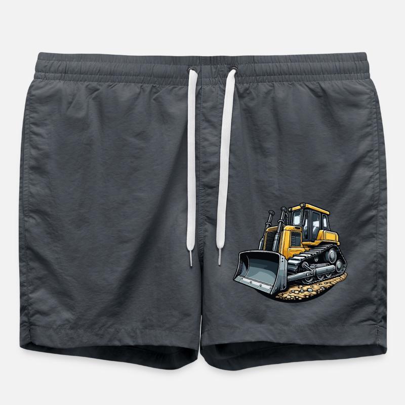 Bulldozer large - Swim Trunks - anthracite