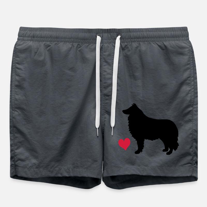 Dog - Swim Trunks - anthracite
