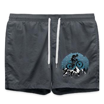 Fahrrad MTB - Badeshorts - Anthrazit - Vorne - AI Model Male 185 light (185cm)