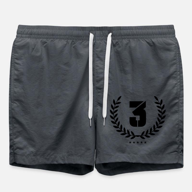 kranz 3 - Badeshorts - Anthrazit