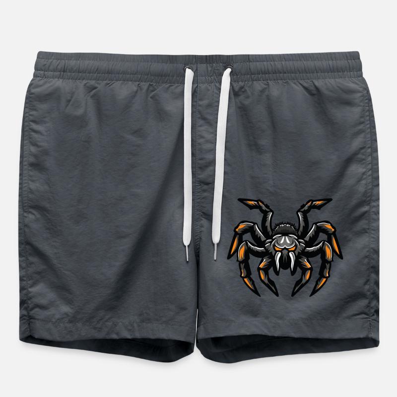 araignée - Short de bain - charbon