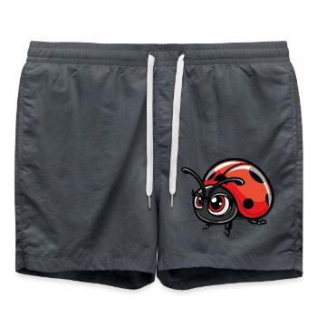Maikäfer Bande dessinée - Short de bain - charbon - Devant - AI Model Male 185 light (185cm)
