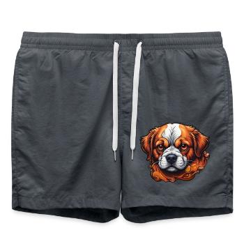 Wuffel - Short de bain - charbon - Devant - AI Model Male 185 light (185cm)