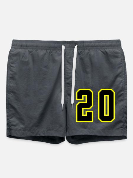 20 Number Leotard - Swim Trunks - anthracite