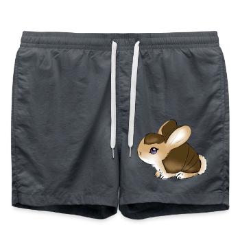 Rabmadli - Badeshorts - Anthrazit - Vorne - AI Model Male 185 light (185cm)