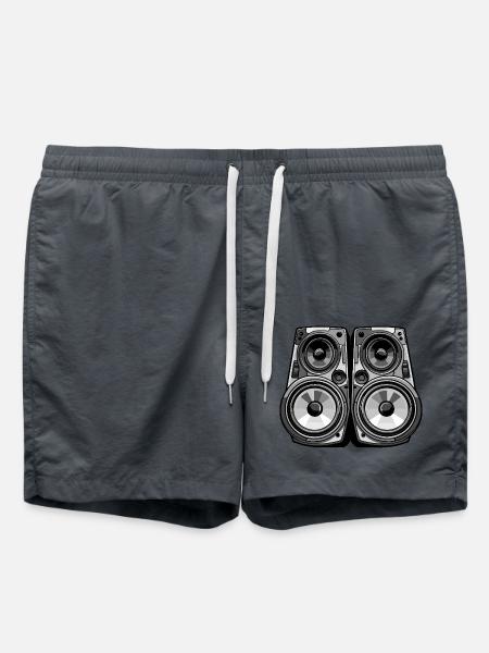 Soirée de boxe musicale - Short de bain - charbon