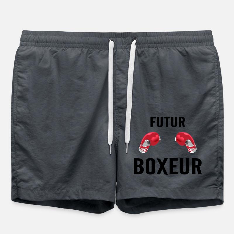 Future Boxer - Swim Trunks - anthracite