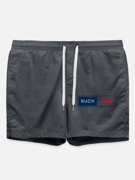 Ruck-Sack-Franzos - Badeshorts - Anthrazit