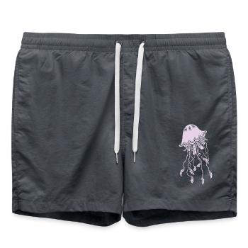 Méduse - Short de bain - charbon - Devant - AI Model Male 185 light (185cm)