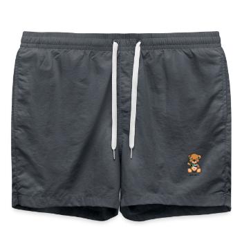Pixel Bear South Africa - Swim Trunks - anthracite - Front - AI Model Male 185 light (185cm)