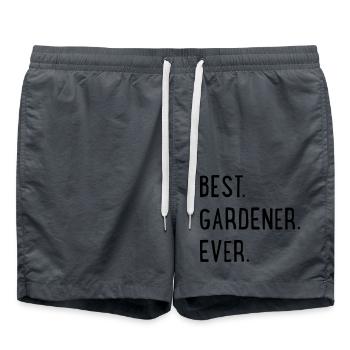 Meilleur jardinier - Short de bain - charbon - Devant - AI Model Male 185 light (185cm)