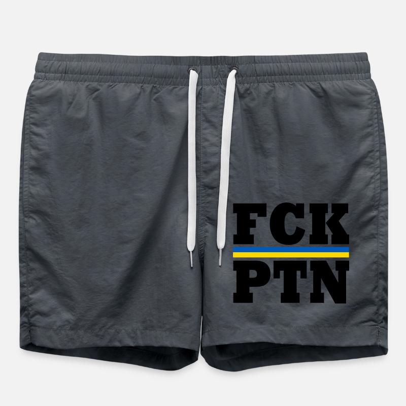 Fck ptn - Swim Trunks - anthracite