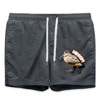 Woodcock - Badeshorts - Anthrazit - Vorne - AI Model Male 185 light (185cm)