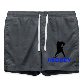 Hockey Players - Swim Trunks - anthracite - Front - AI Model Male 185 light (185cm)