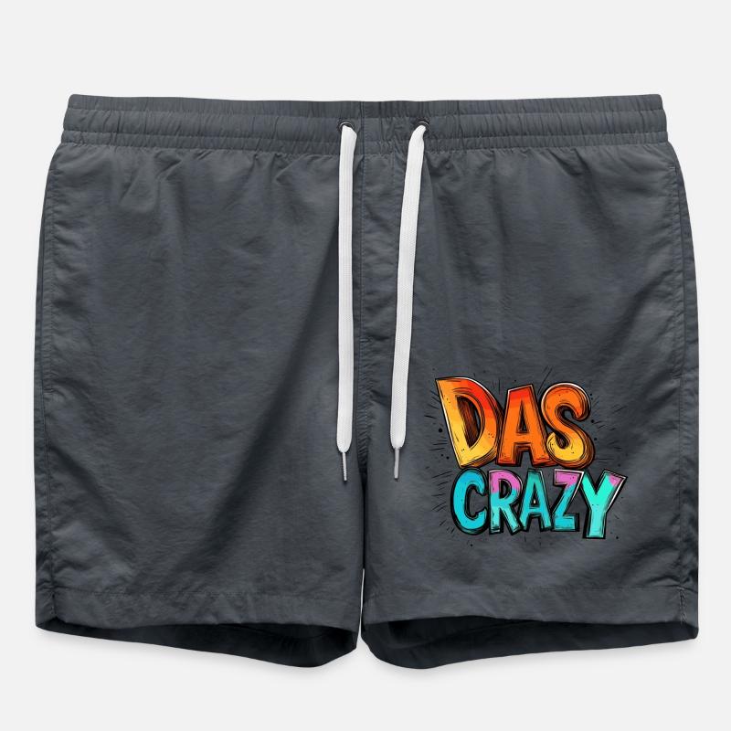 The Crazy - Swim Trunks - anthracite