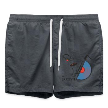 Mr. Saxxy DJ - Badeshorts - Anthrazit - Vorne - AI Model Male 185 light (185cm)
