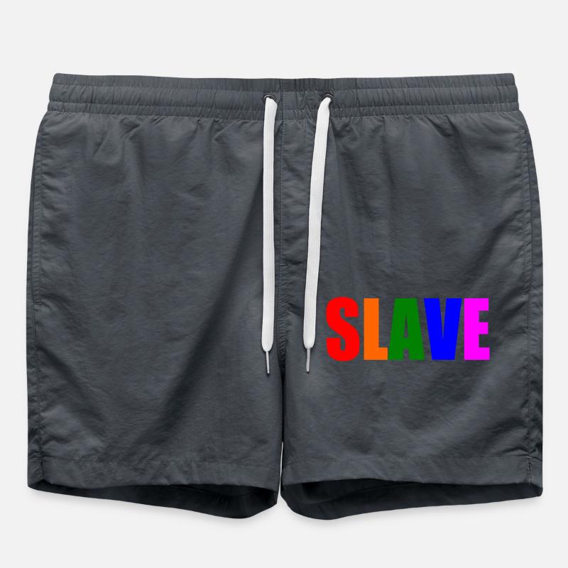 Slave - Swim Trunks - anthracite