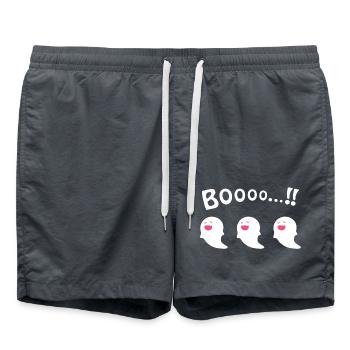 Fantôme booo - Short de bain - charbon - Devant - AI Model Male 185 light (185cm)