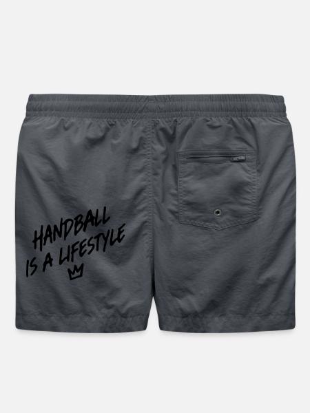 Handball - Badeshorts - Anthrazit