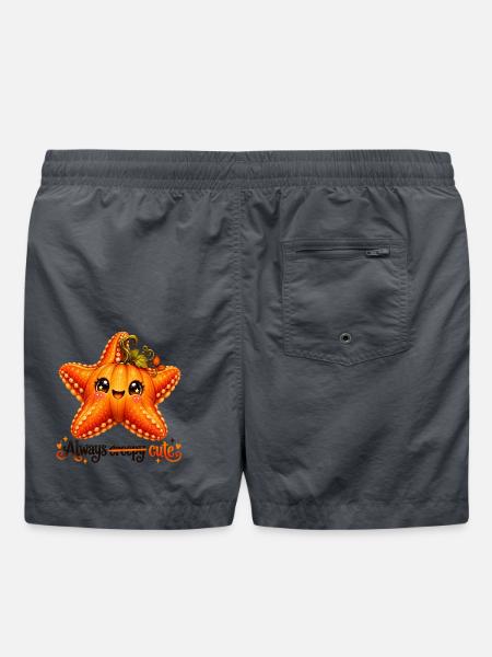 Fuchsfisch-Seestern - Badeshorts - Anthrazit