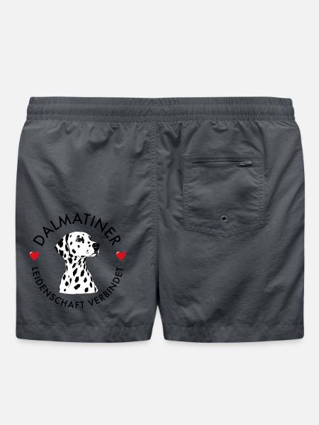 Dalmatiner Leidenschaft verbindet - Badeshorts - Anthrazit