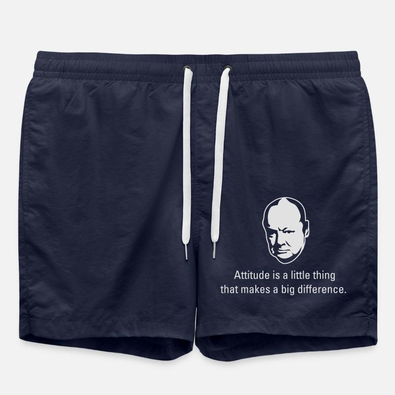 Churchill - Short de bain - bleu marine