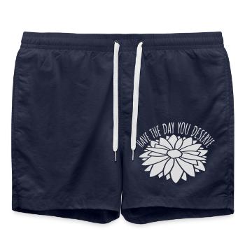the day you deserve - Badeshorts - French Navy - Vorne - AI Model Male 185 light (185cm)