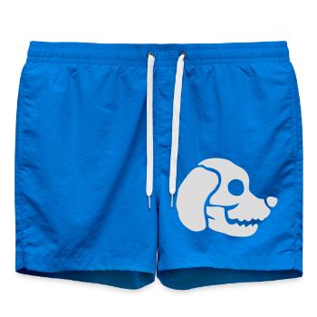 Skull Dog Halloween Squelette - Short de bain - cobalt blue - Devant