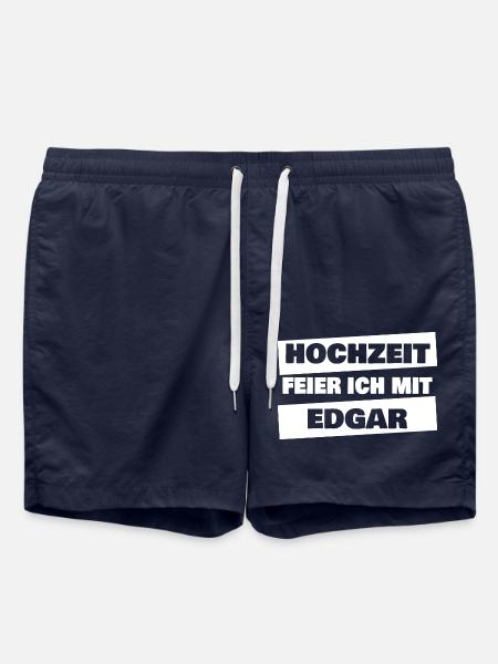 Edgar als JGA - Badeshorts - French Navy