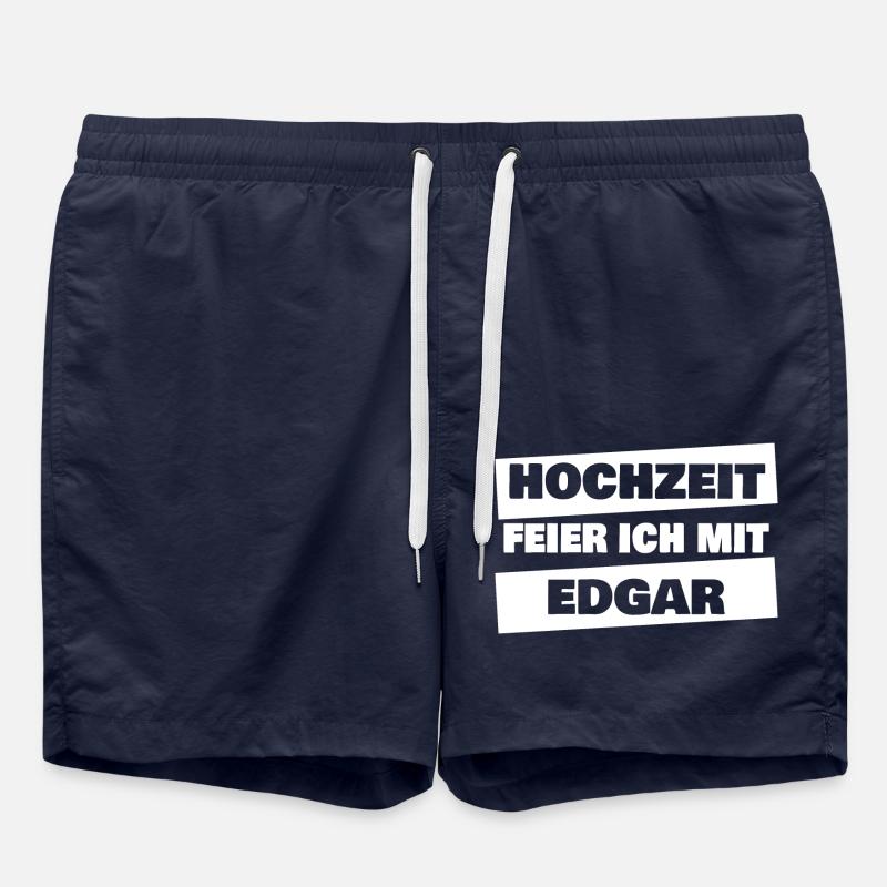Edgar als JGA - Badeshorts - French Navy