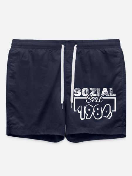 Sozial 1984 - Badeshorts - French Navy