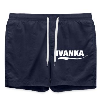 Cadeau pour Ivanka - Short de bain - bleu marine - Devant - AI Model Male 185 light (185cm)