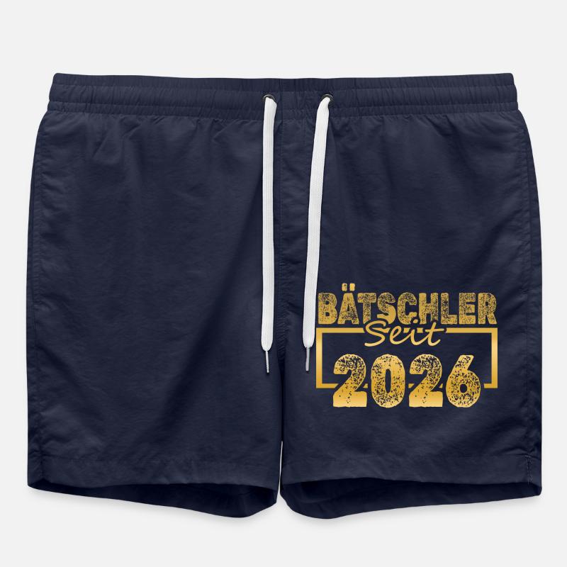 Célibataire 2026 - Short de bain - bleu marine
