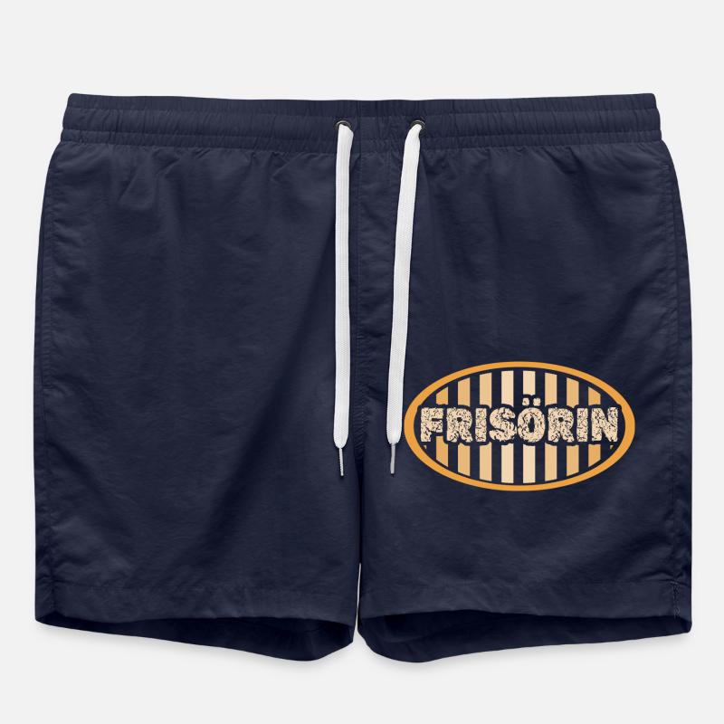Gift for hairdresser - Swim Trunks - french navy