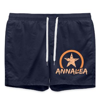 Annalea - Short de bain - bleu marine - Devant - AI Model Male 185 light (185cm)