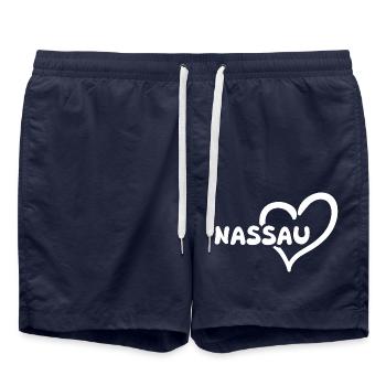 Nassau - Swim Trunks - french navy - Front - AI Model Male 185 light (185cm)